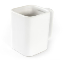 Tasse en céramique véritable carré